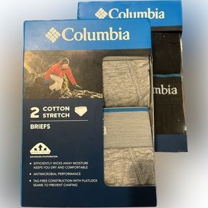 BRAND NEW Columbia Cotton Stretch Briefs